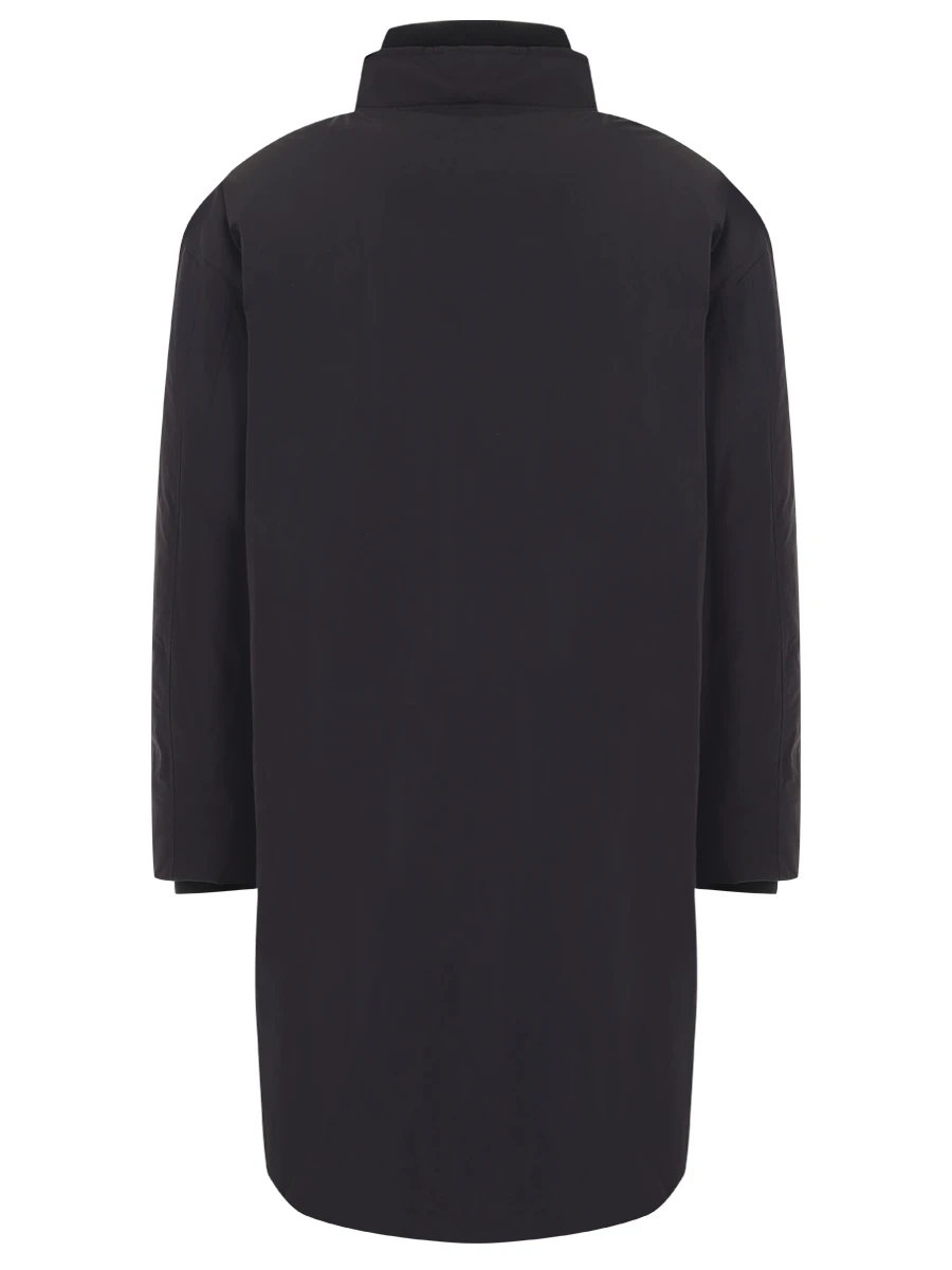 Пуховик однотонный