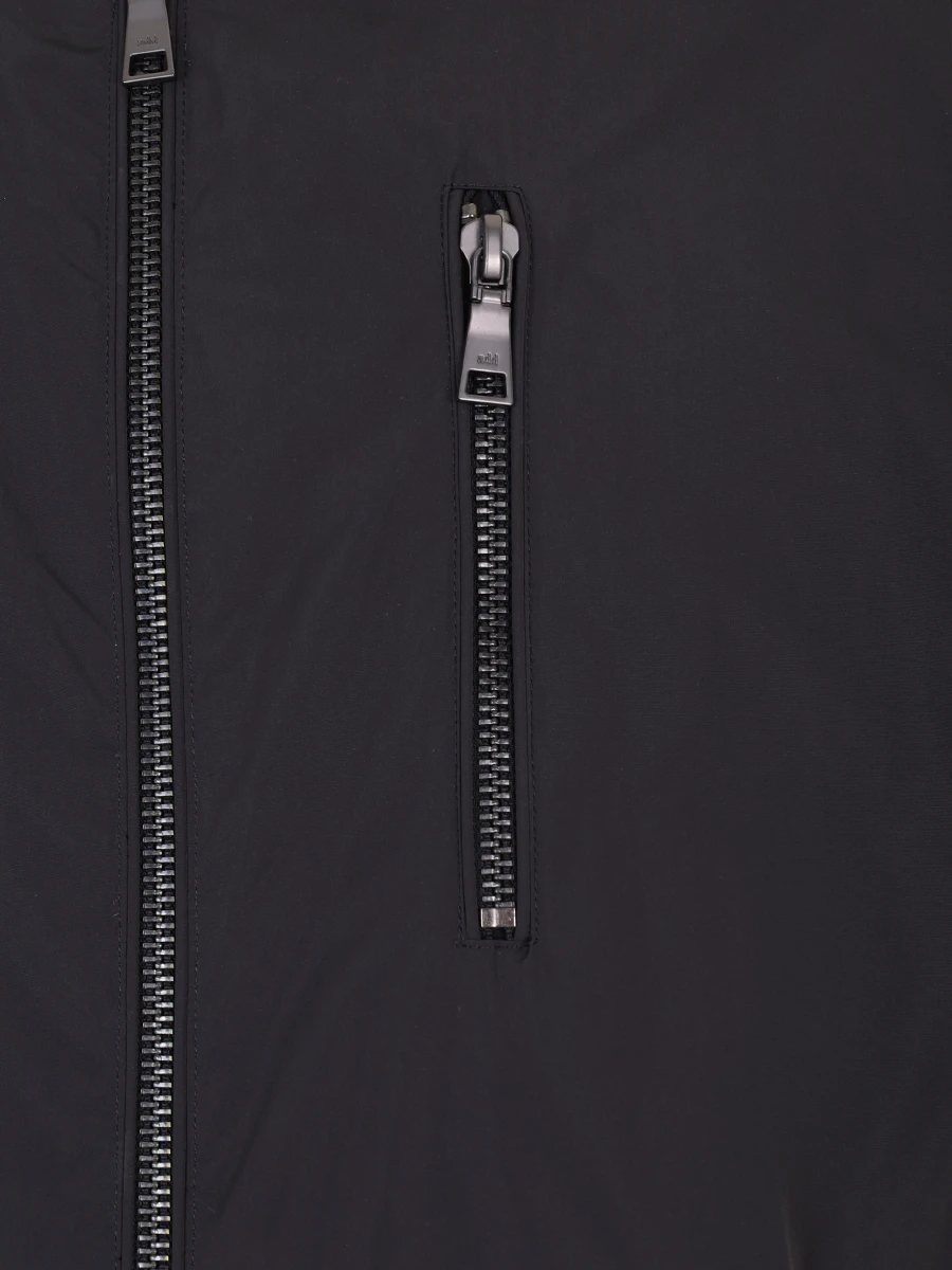 Пуховик однотонный