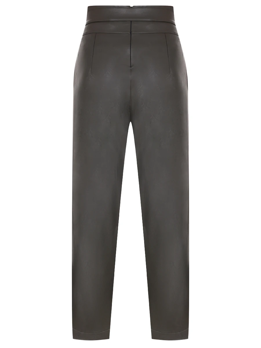 Брюки из экокожи