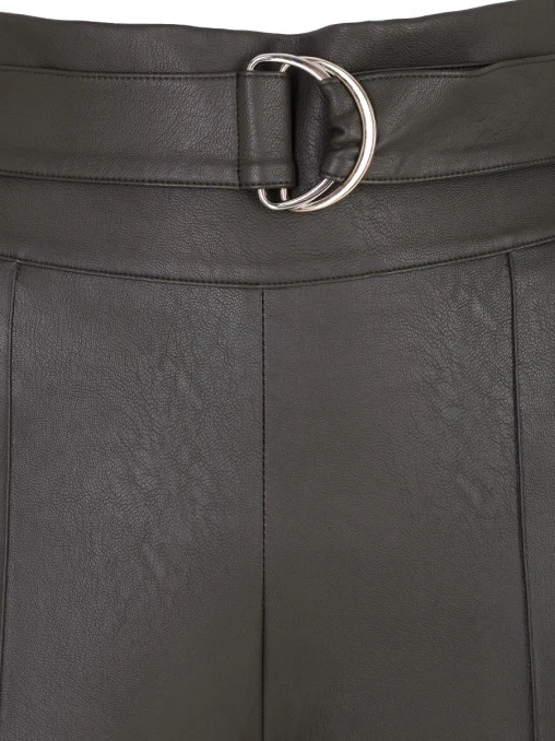 Брюки из экокожи D.EXTERIOR
