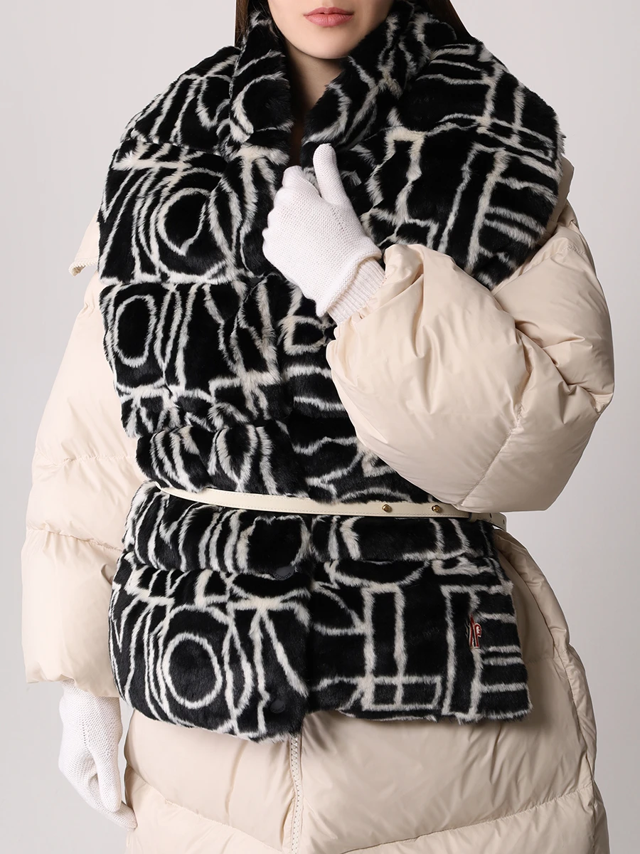 Шарф из экомеха