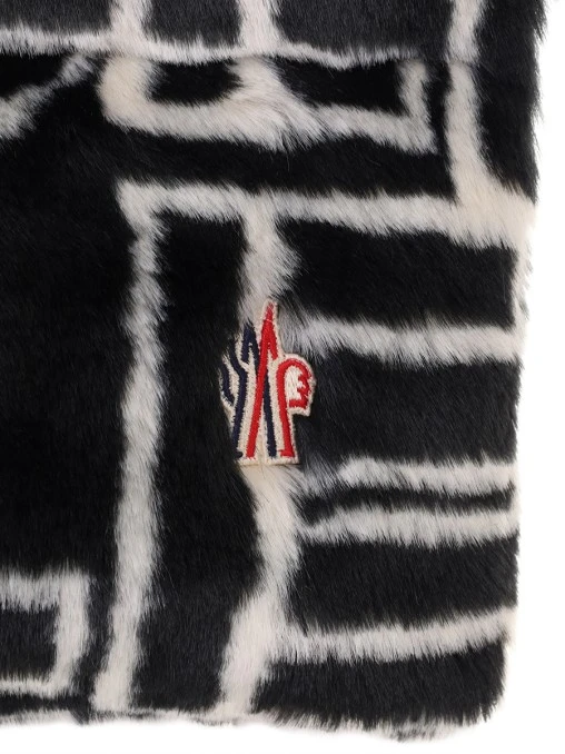 Шарф из экомеха MONCLER