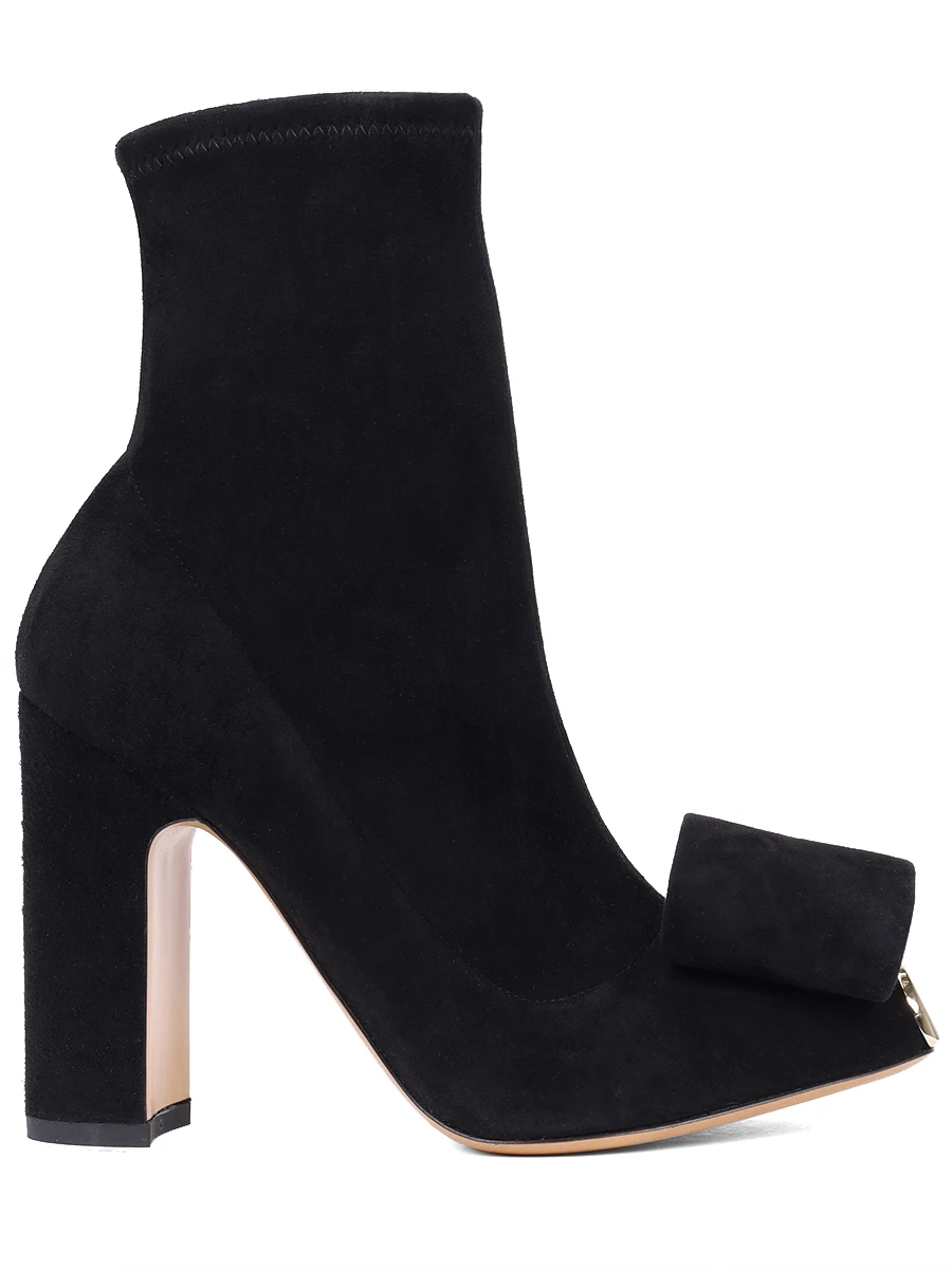 Ботильоны замшевые