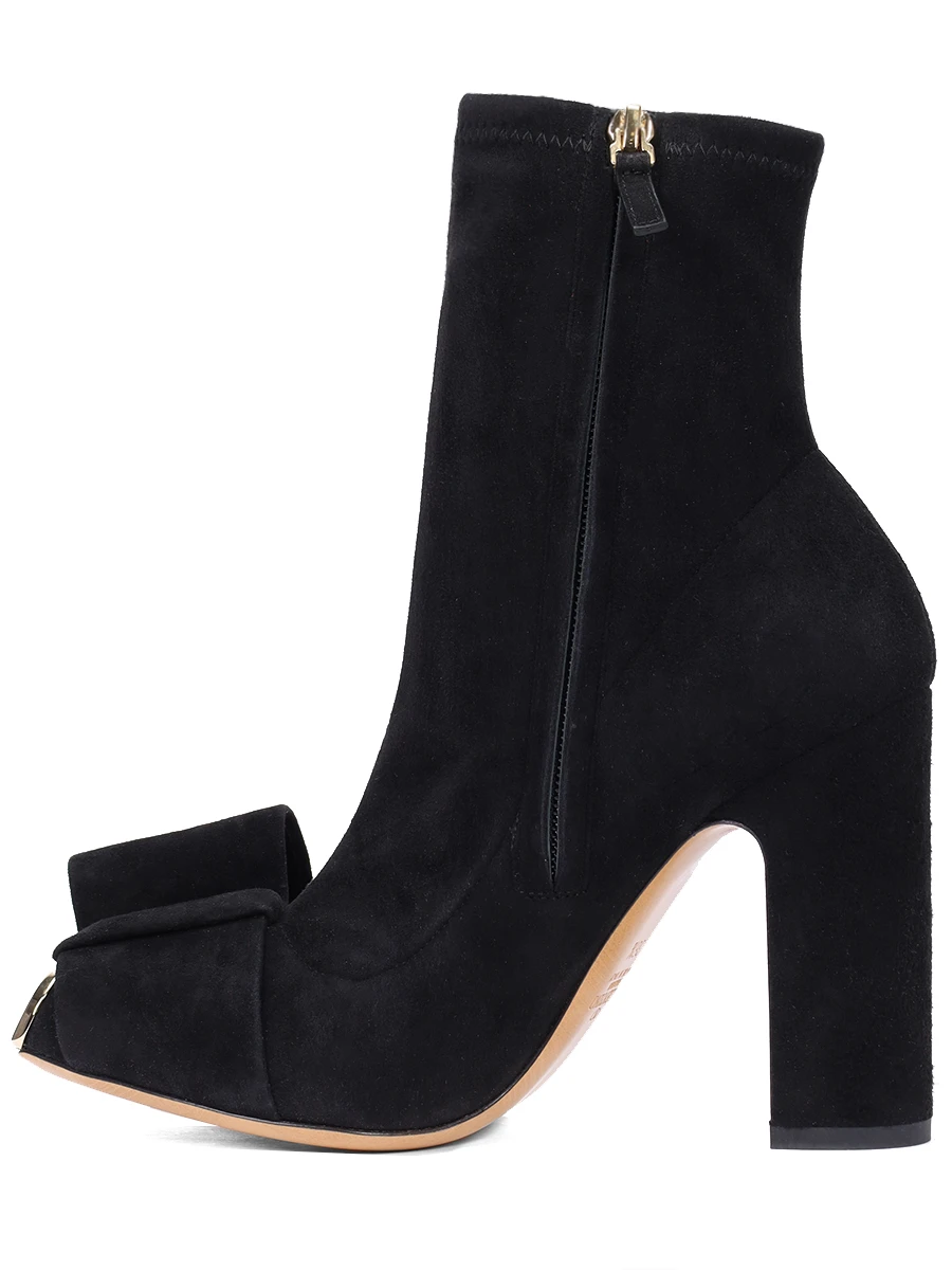 Ботильоны замшевые