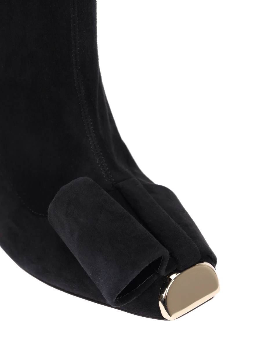 Ботильоны замшевые