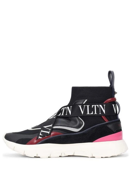 Кроссовки комбинированные VALENTINO GARAVANI