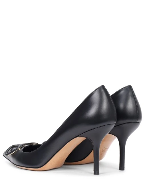 Туфли кожаные VLogo VALENTINO GARAVANI