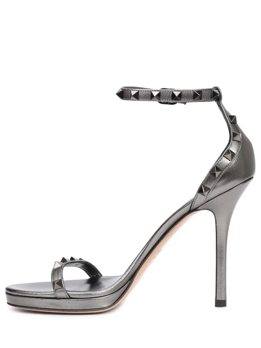Босоножки кожаные Rockstud VALENTINO GARAVANI