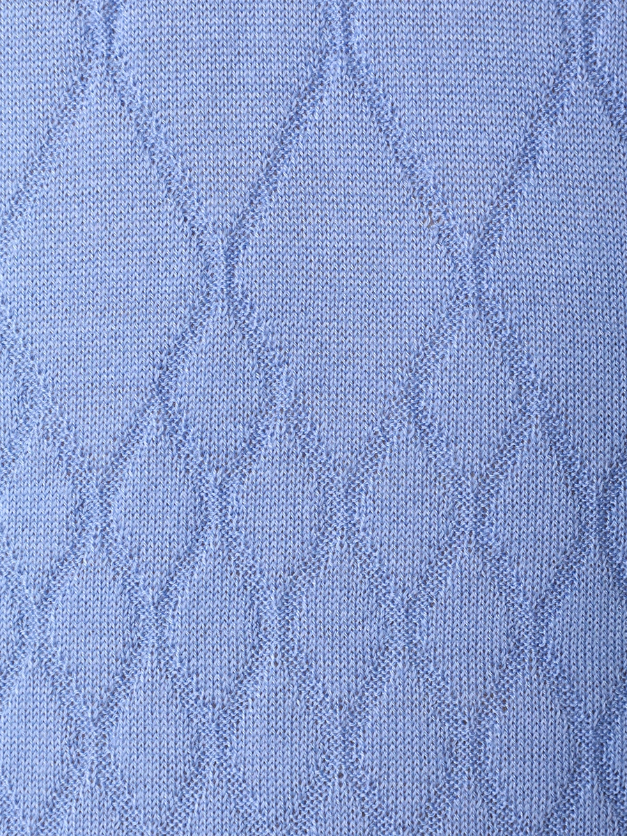 Поло из тенселя и шерсти