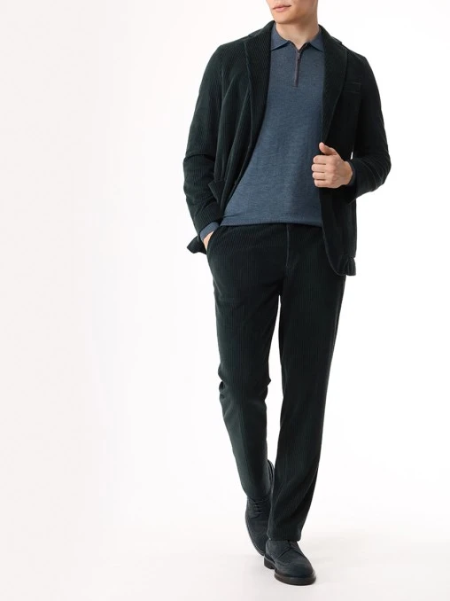 Поло из тенселя и шерсти CUDGI