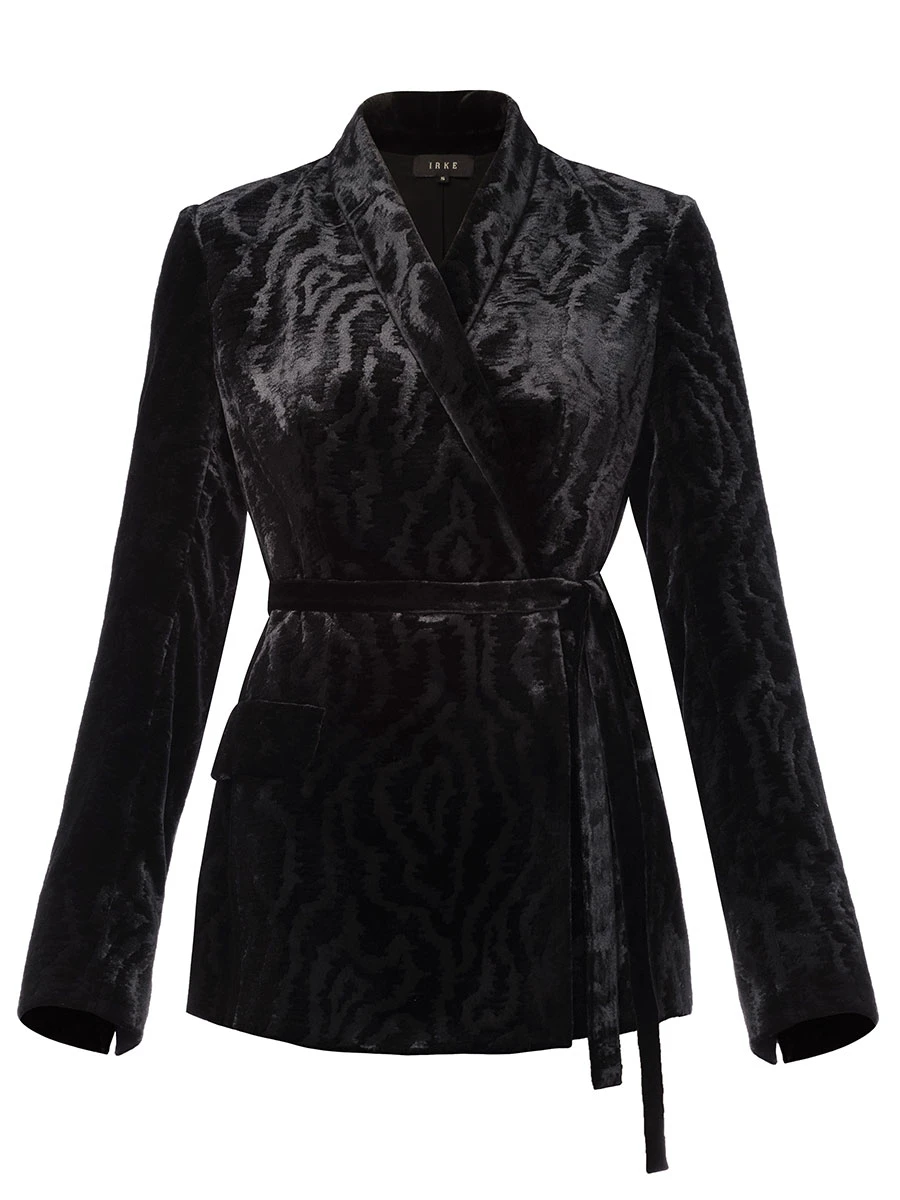 Жакет бархатный