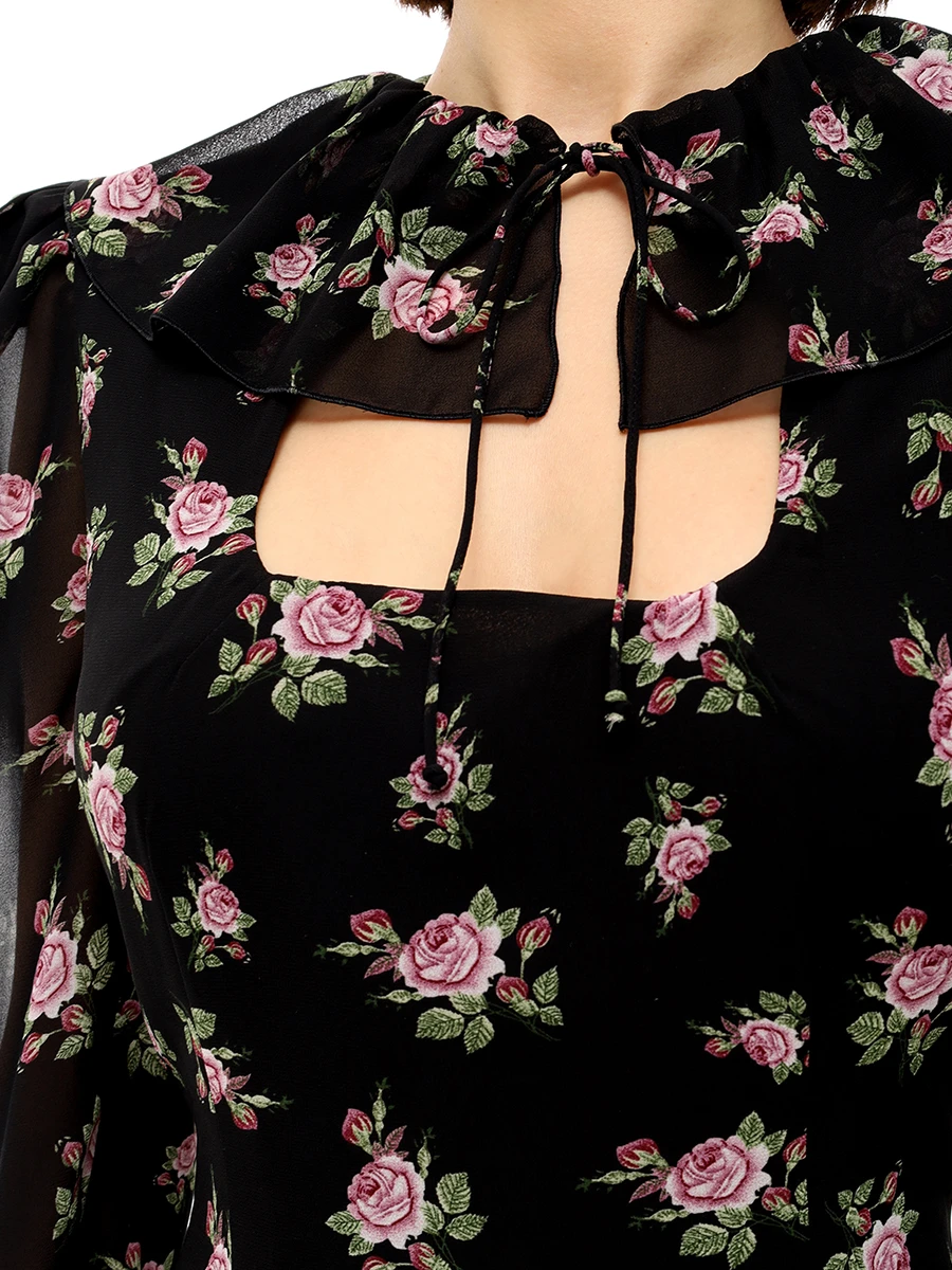 Платье из вискозы