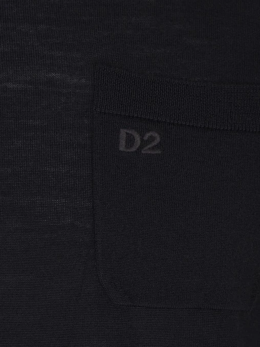 Джемпер шерстяной DSQUARED2