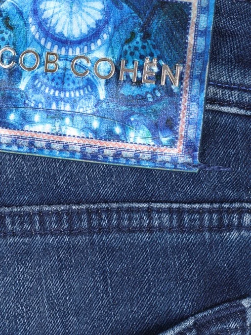 Джинсы Slim Fit хлопковые JACOB COHEN