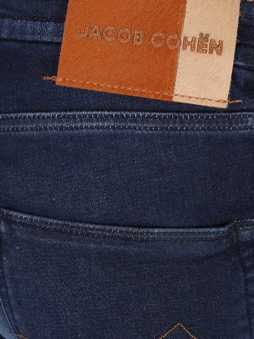 Джинсы Slim Fit хлопковые JACOB COHEN