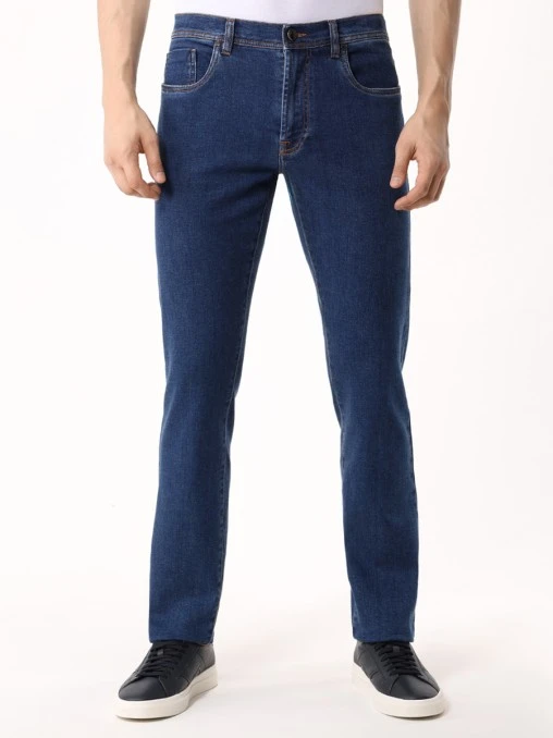 Джинсы Regular Fit хлопковые CESARE ATTOLINI