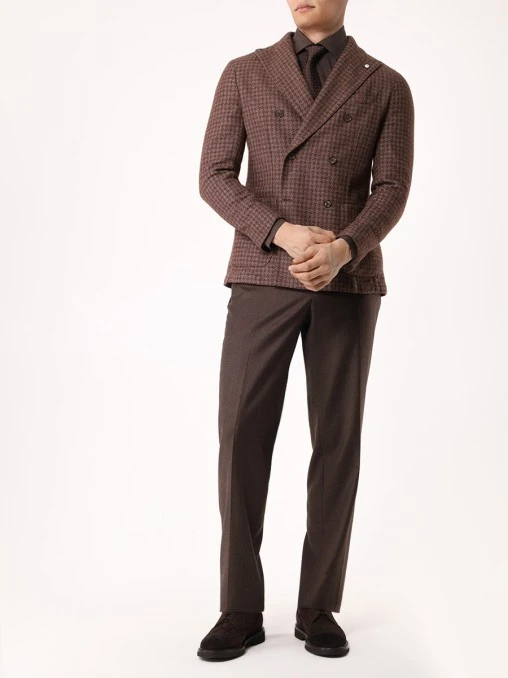 Рубашка Regular Fit хлопковая CESARE ATTOLINI