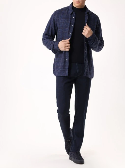 Джинсы Slim Fit хлопковые CESARE ATTOLINI