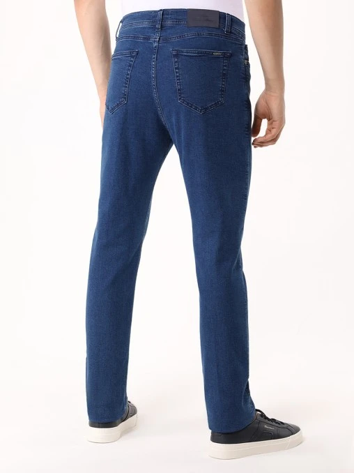Джинсы Slim Fit хлопковые CESARE ATTOLINI