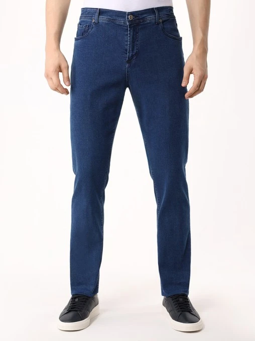 Джинсы Slim Fit хлопковые CESARE ATTOLINI