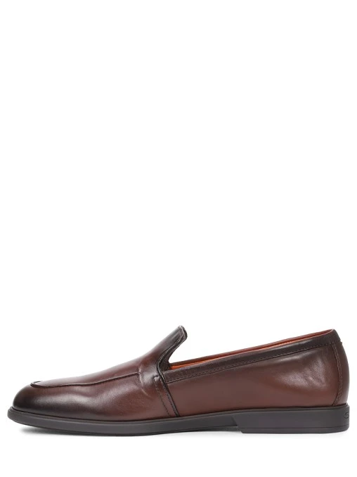 Лоферы кожаные SANTONI
