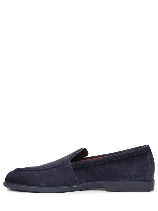 Лоферы замшевые SANTONI