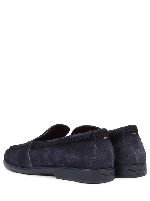 Лоферы замшевые SANTONI