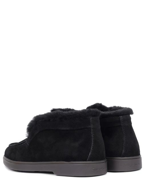 Ботинки замшевые SANTONI