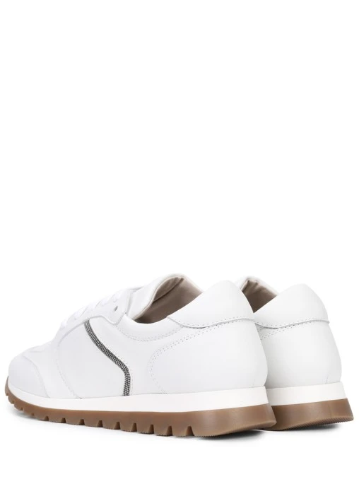 Кроссовки кожаные BRUNELLO CUCINELLI
