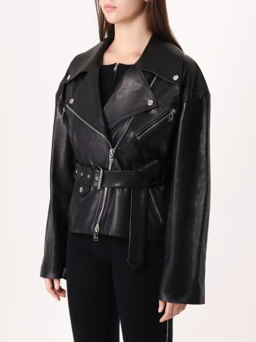Куртка кожаная JACOB LEE