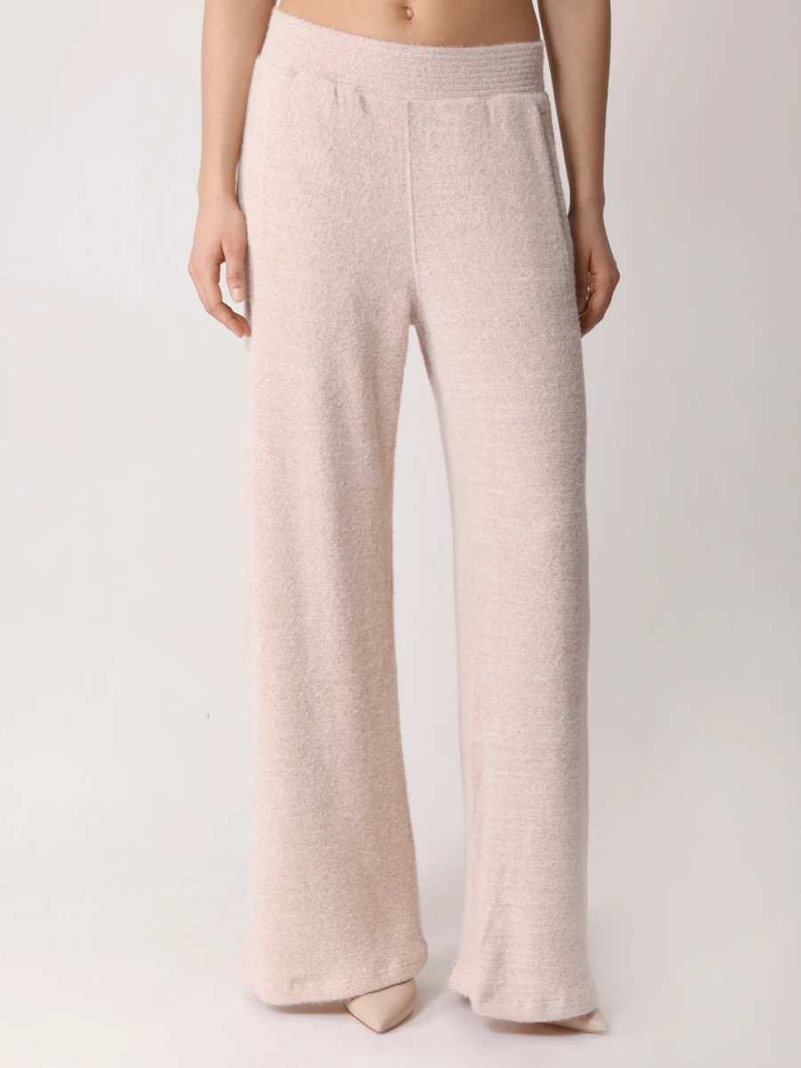 Брюки однотонные