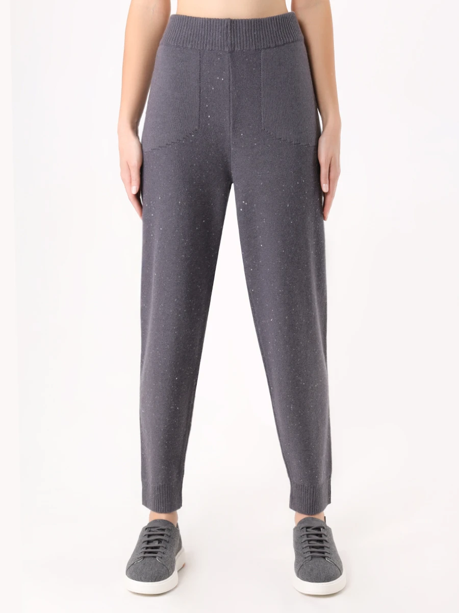 Джоггеры шерстяные