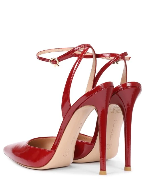 Туфли кожаные Cara GIANVITO ROSSI
