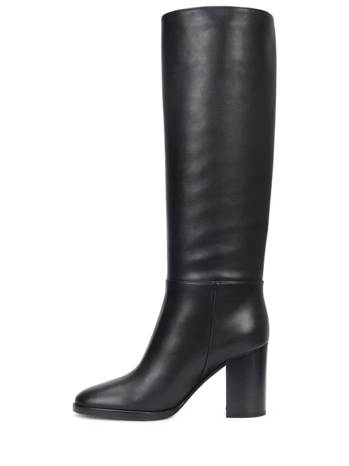 Сапоги кожаные GIANVITO ROSSI