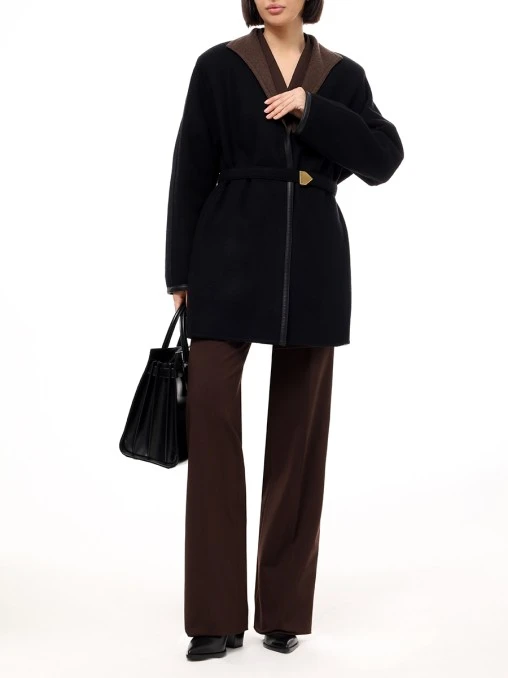 Полупальто кашемировое AGNONA