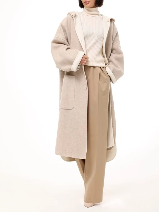 Пальто кашемировое AGNONA