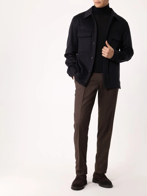 Рубашка Regular Fit кашемировая AGNONA