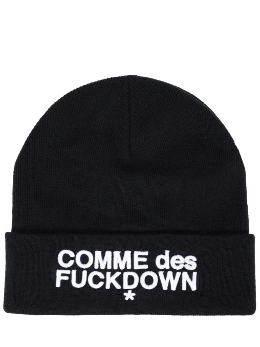 Шапка с логотипом COMME DES FUCKDOWN