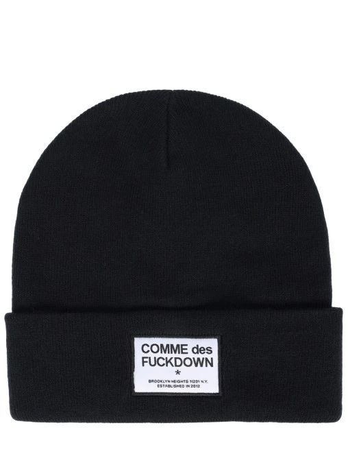 Шапка с логотипом COMME DES FUCKDOWN