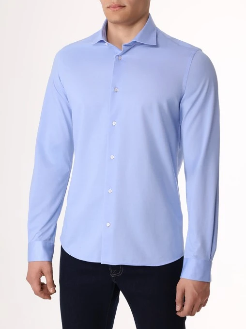 Рубашка Slim Fit хлопковая BML