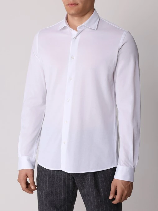 Рубашка Slim Fit хлопковая BML