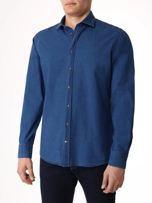 Рубашка Regular Fit хлопковая BML