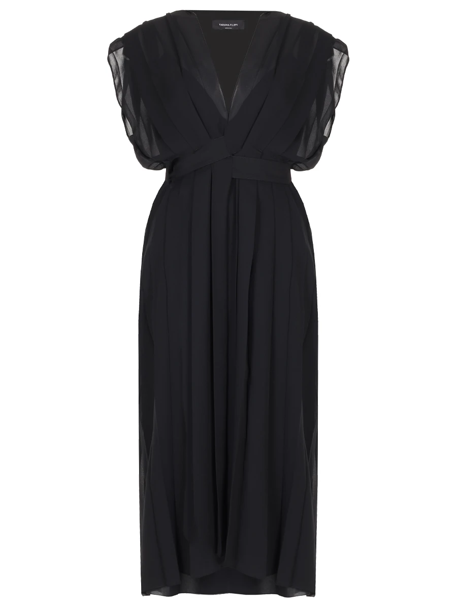 Платье однотонное