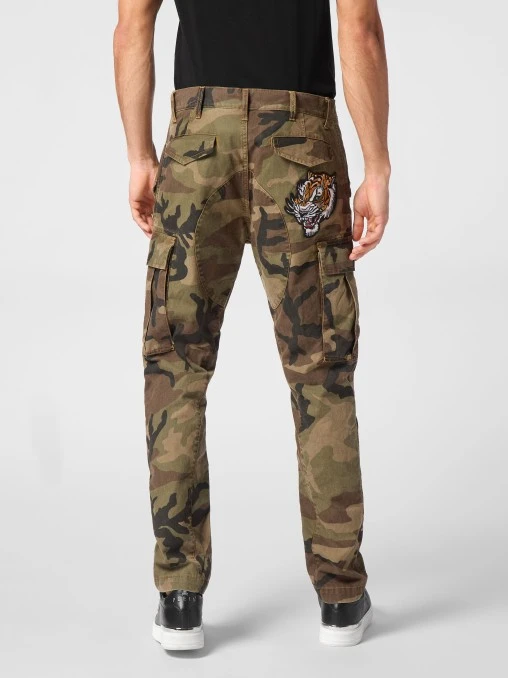 Брюки хлопковые PHILIPP PLEIN