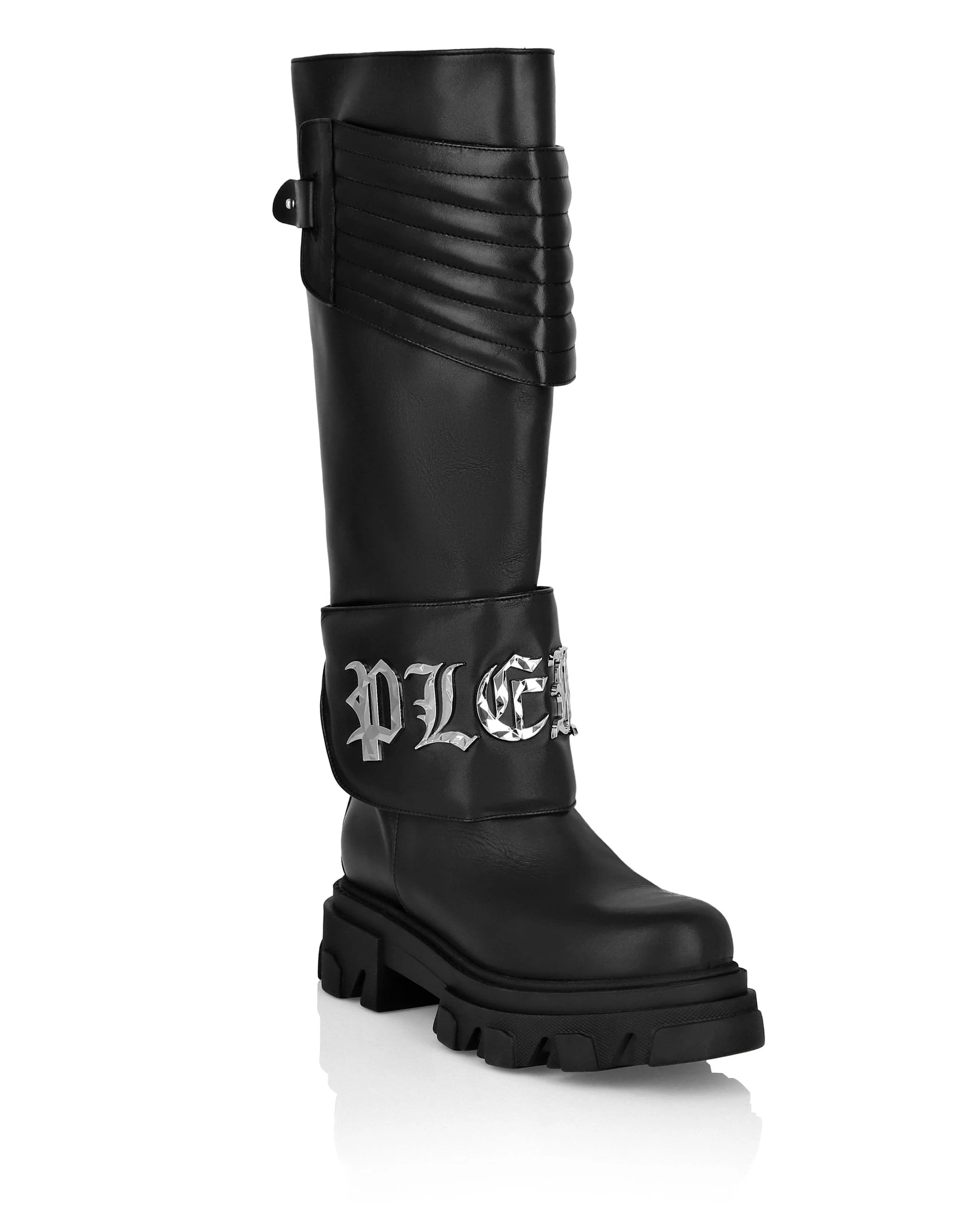 Ботинки от PHILIPP PLEIN за 179 520 рублей (цвет: черный, артикул: AACS ...
