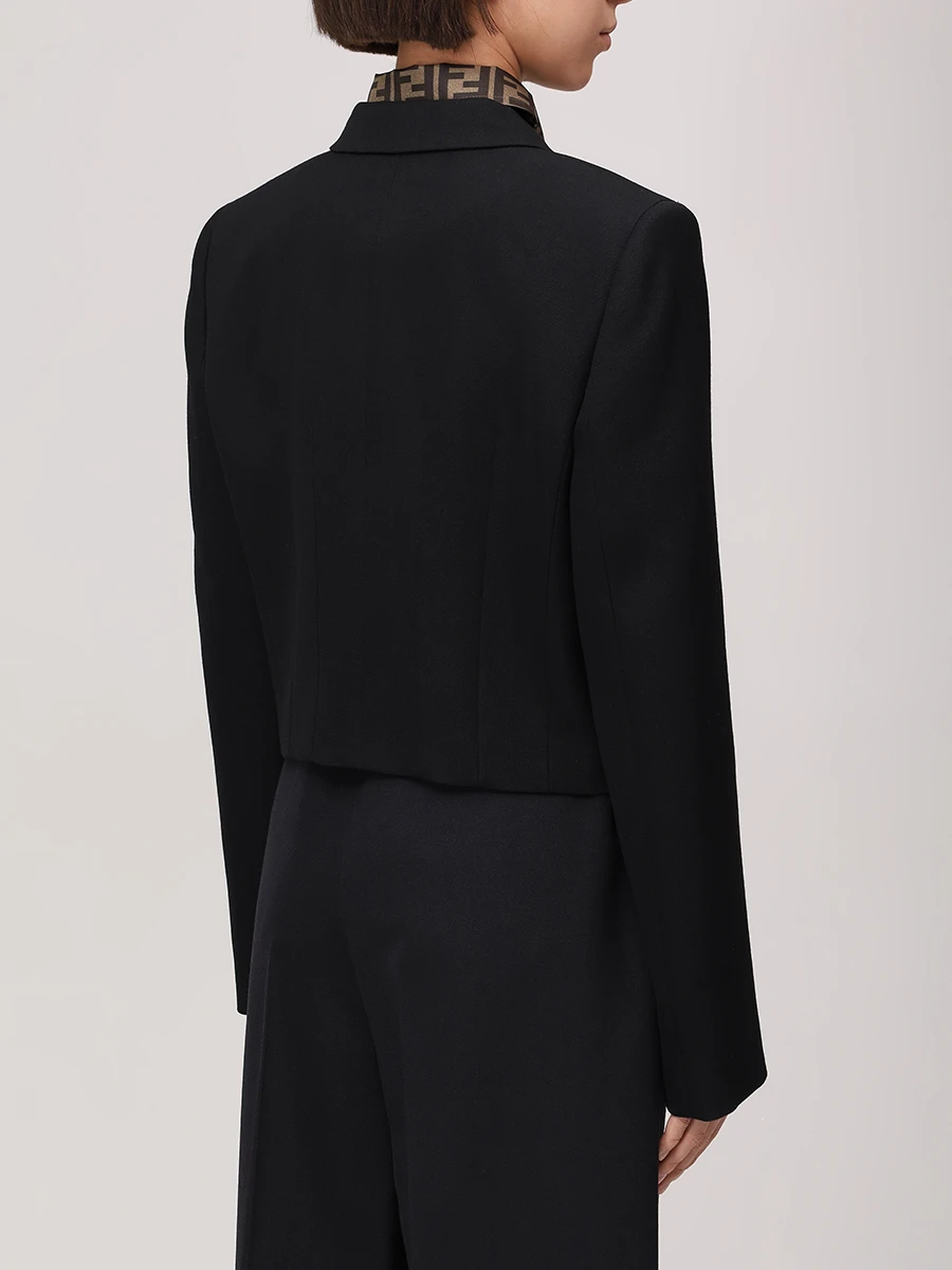 Жакет шерстяной