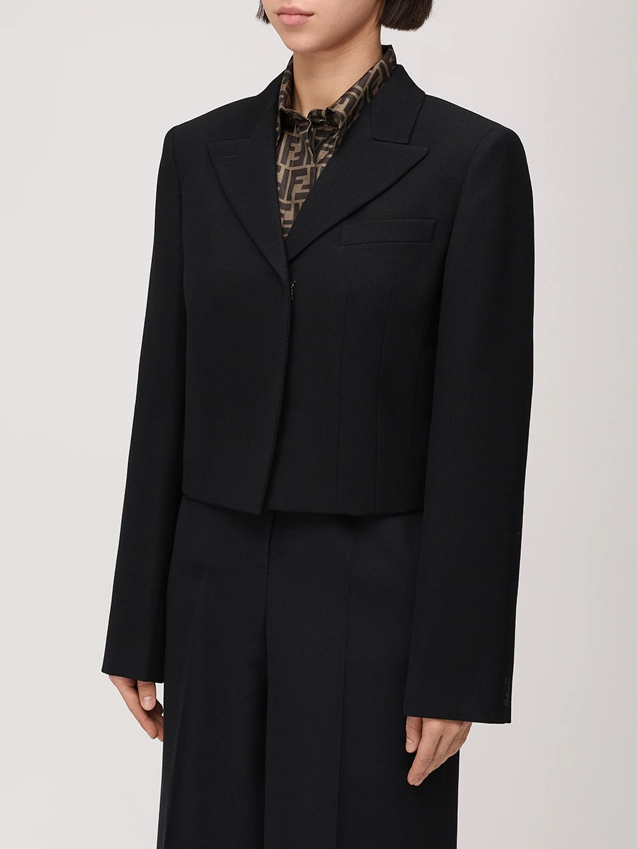 Жакет шерстяной