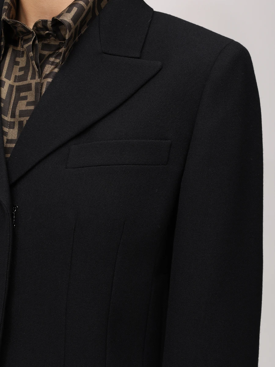 Жакет шерстяной