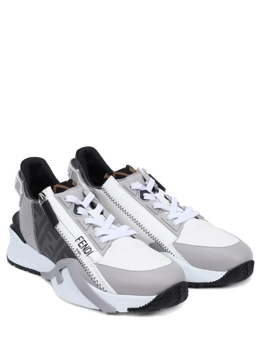Кроссовки комбинированные FENDI