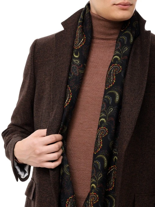 Шарф с принтом STILE LATINO